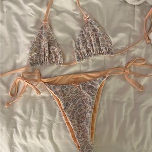 kitteny komo bikini top + keiki bikini bottom